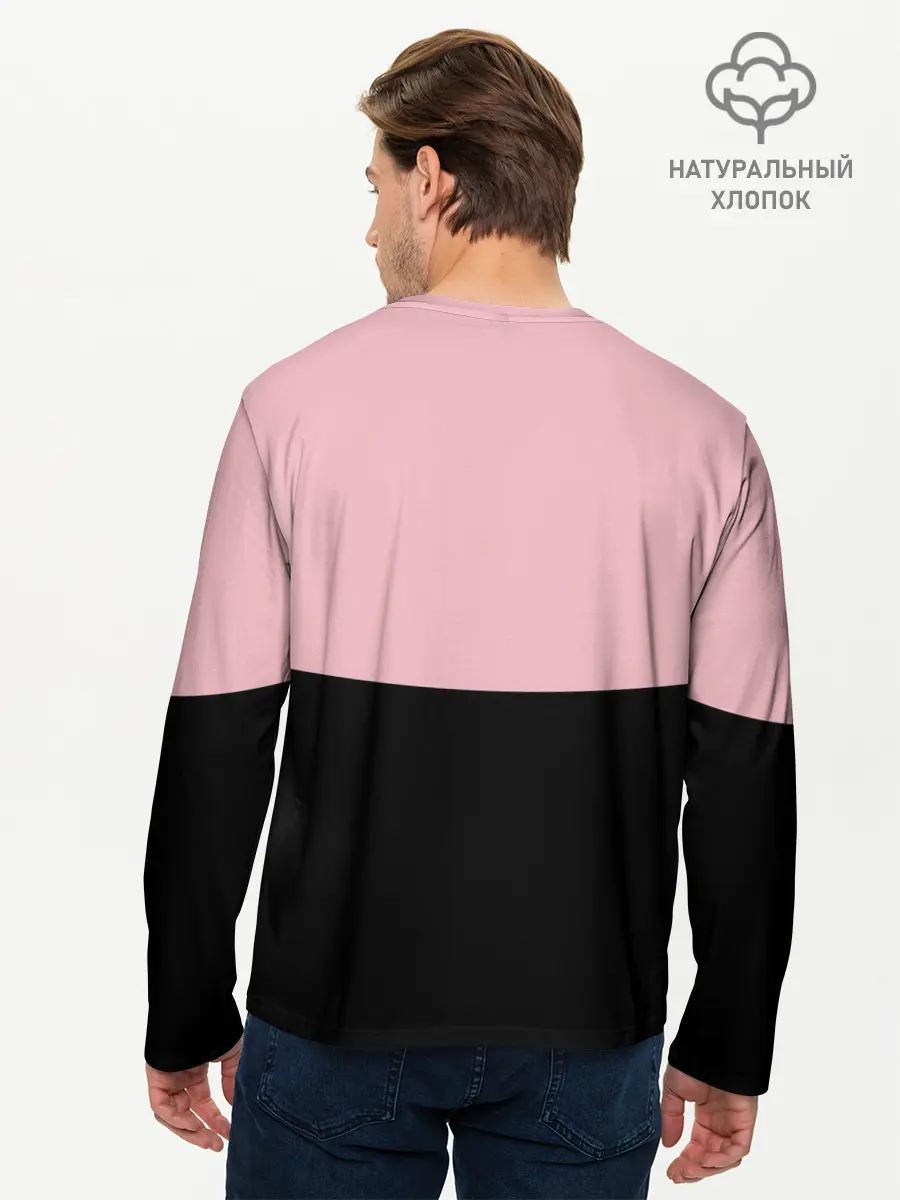 Мужской лонгслив базовый / BTS Fake Love (P007_P004ooo1886739, P004ooo1886739)