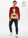 Мужской лонгслив базовый / Сайтама здесь! (P007_P004ooo1889207, P004ooo1889207)