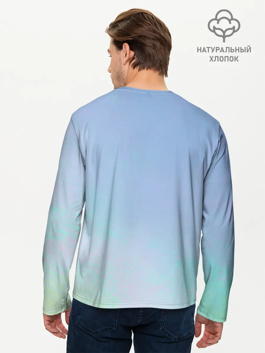 Мужской лонгслив базовый / GOT7 (P007_P004ooo1888851, P004ooo1888851)