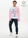Мужской лонгслив базовый / GOT7 (P007_P004ooo1888865, P004ooo1888865)