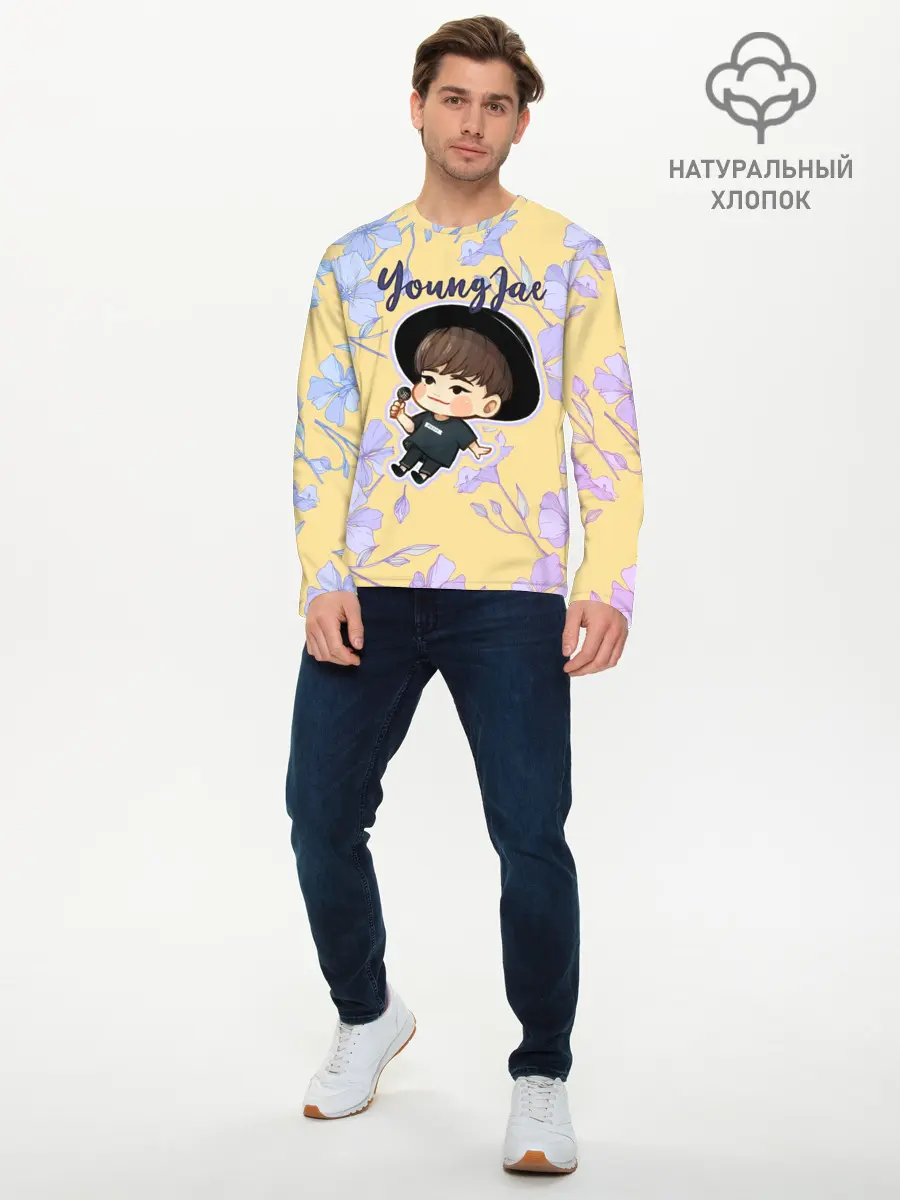Мужской лонгслив базовый / YoungJae (P007_P004ooo1888879, P004ooo1888879)