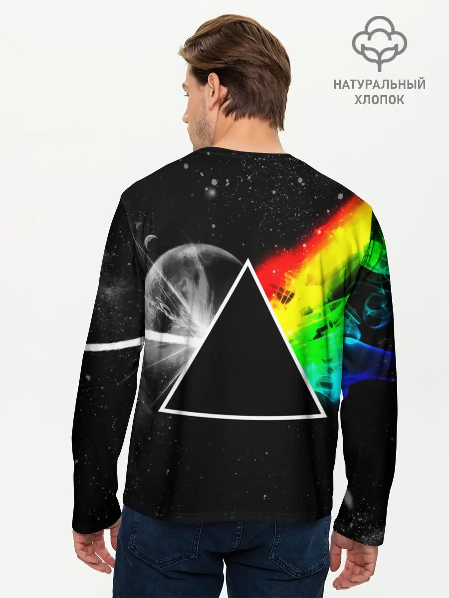 Мужской лонгслив базовый / PINK FLOYD (P007_P004ooo1893427, P004ooo1893427)