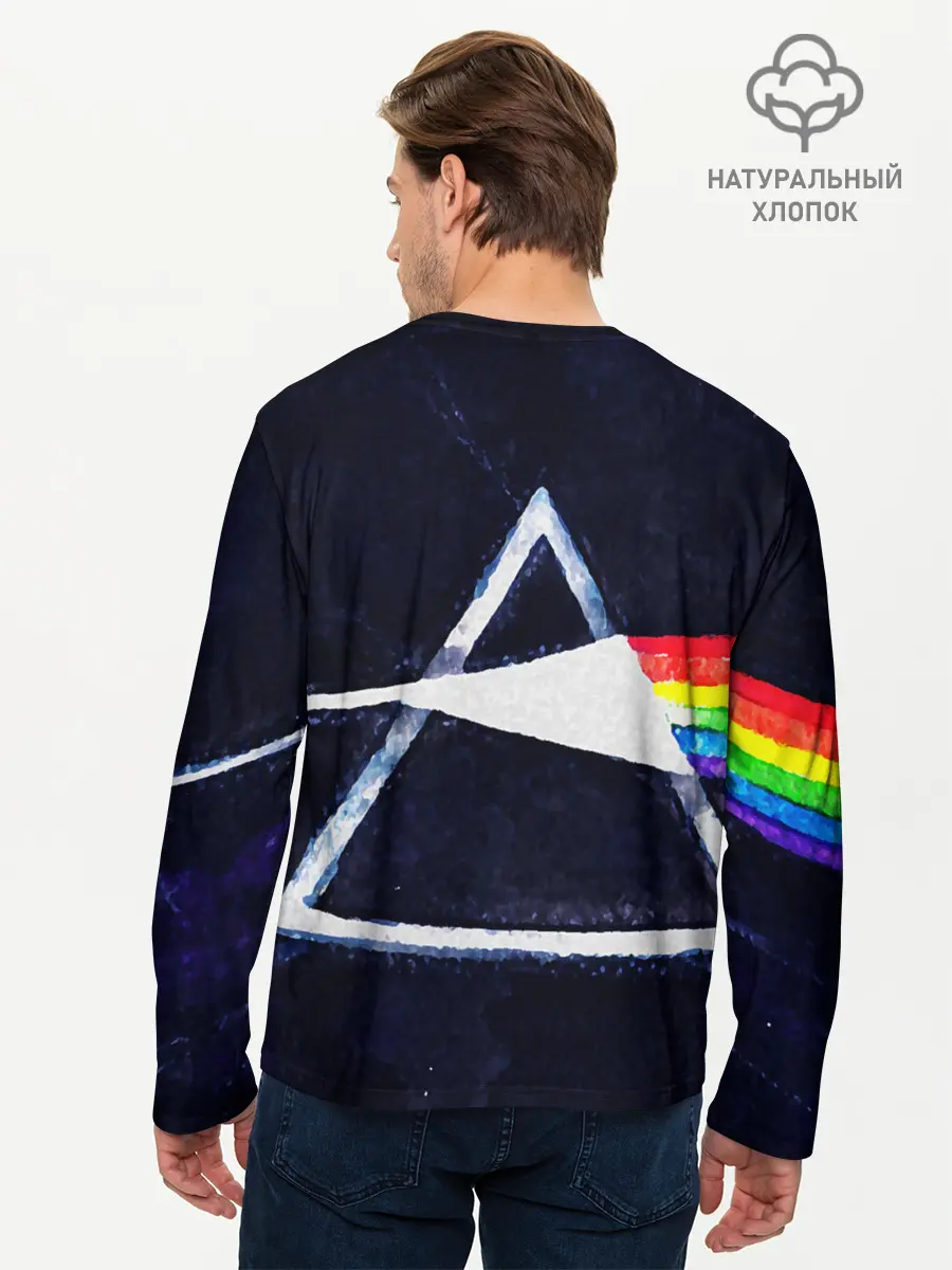 Мужской лонгслив базовый / PINK FLOYD (P007_P004ooo1893395, P004ooo1893395)