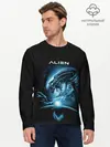 Мужской лонгслив базовый / ALIEN (P007_P004ooo1896987, P004ooo1896987)