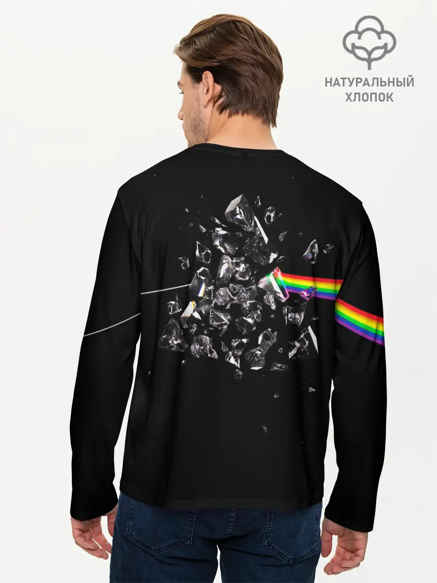 Мужской лонгслив базовый / PINK FLOYD (P007_P004ooo1893783, P004ooo1893783)