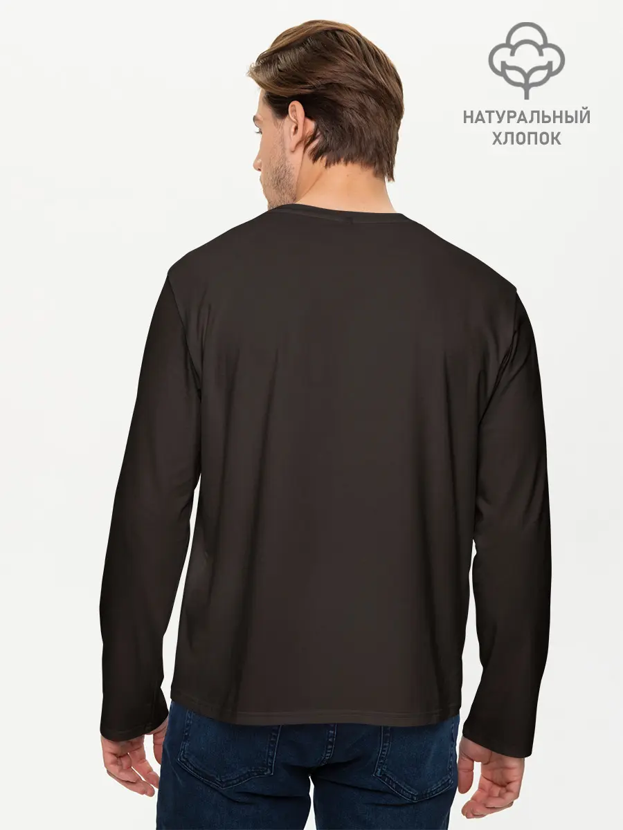 Мужской лонгслив базовый / Onyx (P007_P004ooo1898067, P004ooo1898067)