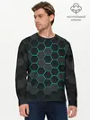 Мужской лонгслив базовый / Big Octagon (P007_P004ooo1898119, P004ooo1898119)