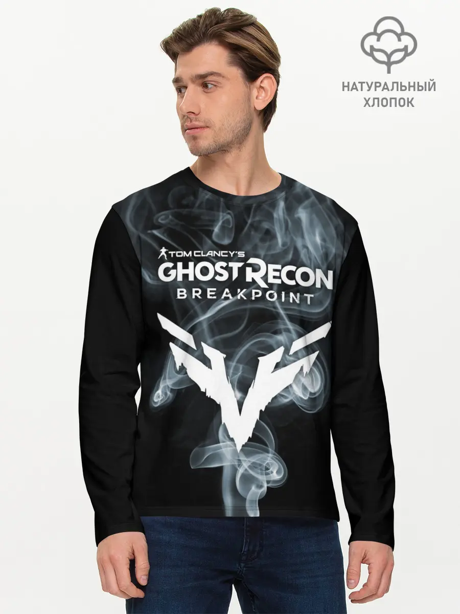 Мужской лонгслив базовый / GHOST RECON BREAKPOINT (P007_P004ooo1898147, P004ooo1898147)