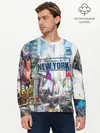 Мужской лонгслив базовый / New York (P007_P004ooo1900377, P004ooo1900377)