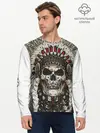 Мужской лонгслив базовый / Leader of indian skeletons (P007_P004ooo1901497, P004ooo1901497)