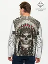Мужской лонгслив базовый / Leader of indian skeletons (P007_P004ooo1901497, P004ooo1901497)