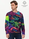 Мужской лонгслив базовый / CS GO hyper beast skin (P007_P004ooo1904775, P004ooo1904775)