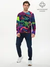 Мужской лонгслив базовый / CS GO hyper beast skin (P007_P004ooo1904775, P004ooo1904775)