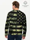 Мужской лонгслив базовый / American Flag Camo (P007_P004ooo1905465, P004ooo1905465)