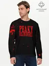 Мужской лонгслив базовый / Острые козырьки (P007_P004ooo1905523, P004ooo1905523)