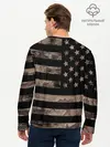 Мужской лонгслив базовый / American Flag Camo (P007_P004ooo1905531, P004ooo1905531)