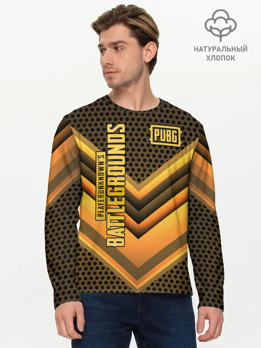 Мужской лонгслив базовый / PUBG (P007_P004ooo1904253, P004ooo1904253)