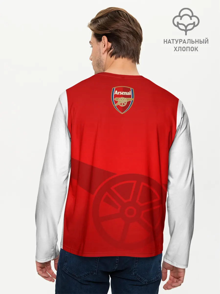 Мужской лонгслив базовый / Arsenal (P007_P004ooo1907083, P004ooo1907083)