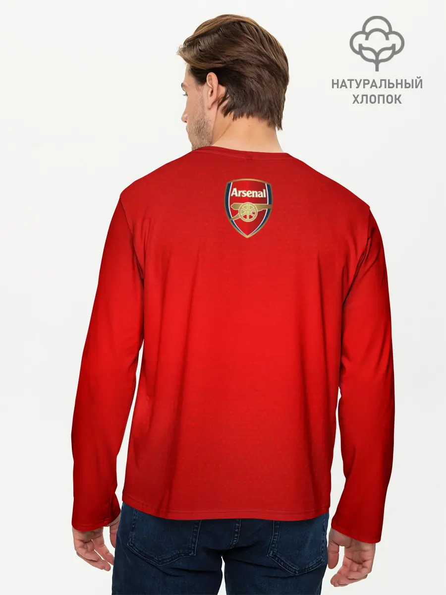 Мужской лонгслив базовый / Arsenal (P007_P004ooo1907097, P004ooo1907097)