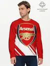Мужской лонгслив базовый / Arsenal (P007_P004ooo1907335, P004ooo1907335)