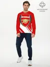 Мужской лонгслив базовый / Arsenal (P007_P004ooo1907335, P004ooo1907335)