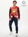 Мужской лонгслив базовый / Arsenal (P007_P004ooo1908721, P004ooo1908721)
