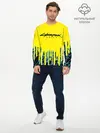 Мужской лонгслив базовый / CYBERPUNK 2077 (P007_P004ooo1912911, P004ooo1912911)