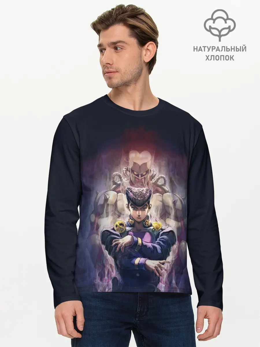 Мужской лонгслив базовый / Дзёсукэ тень (P007_P004ooo1916913, P004ooo1916913)