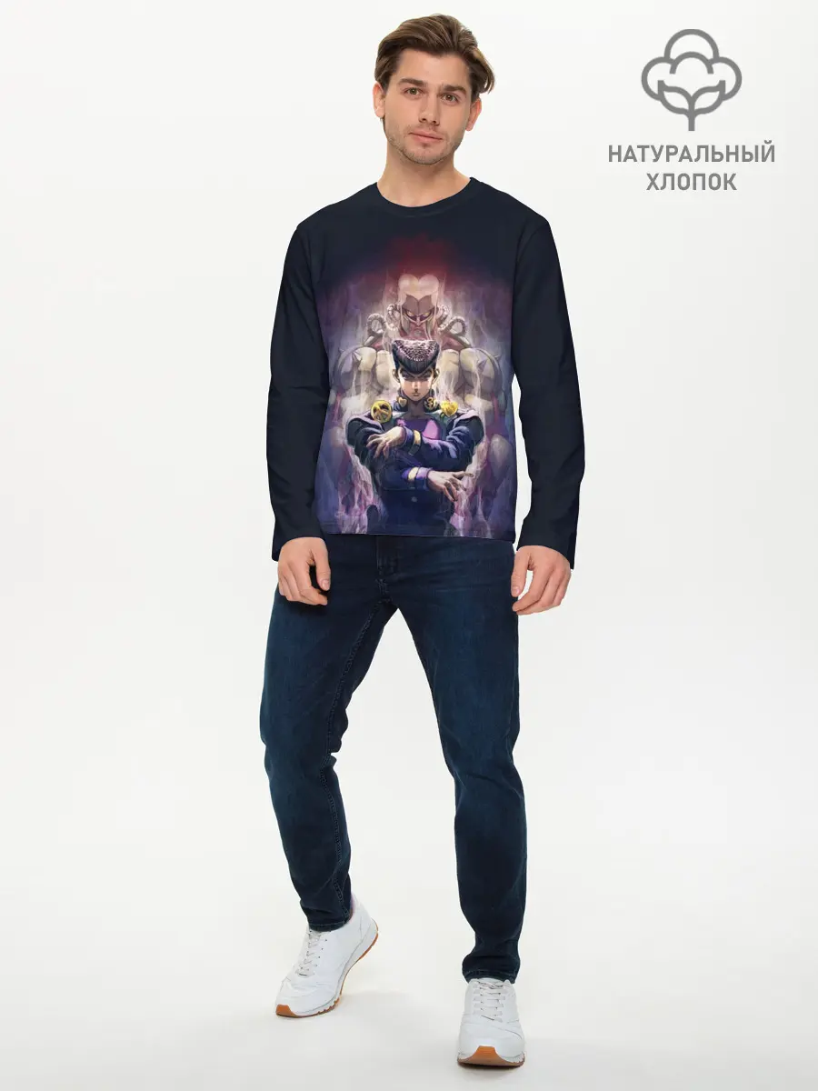 Мужской лонгслив базовый / Дзёсукэ тень (P007_P004ooo1916913, P004ooo1916913)