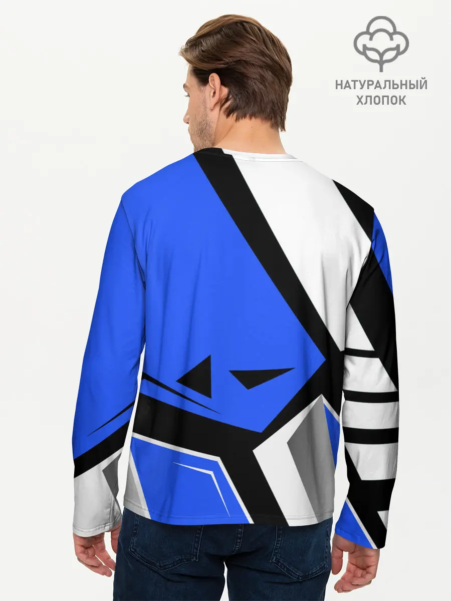 Мужской лонгслив базовый / Juventus (P007_P004ooo1916543, P004ooo1916543)