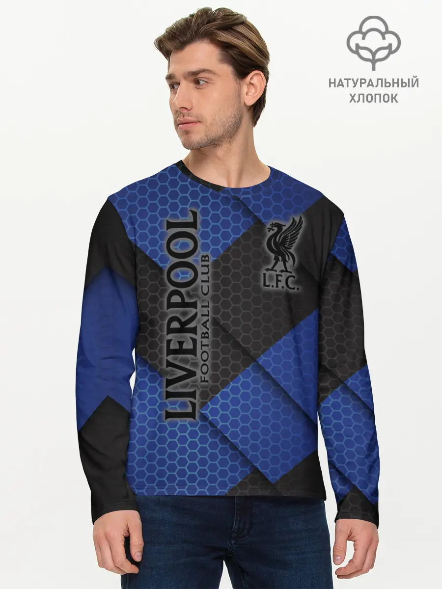 Мужской лонгслив базовый / Liverpool F.C. (P007_P004ooo1918707, P004ooo1918707)