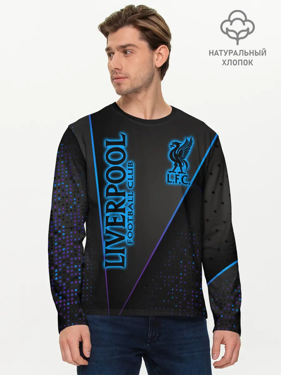 Мужской лонгслив базовый / Liverpool F.C. (P007_P004ooo1918799, P004ooo1918799)