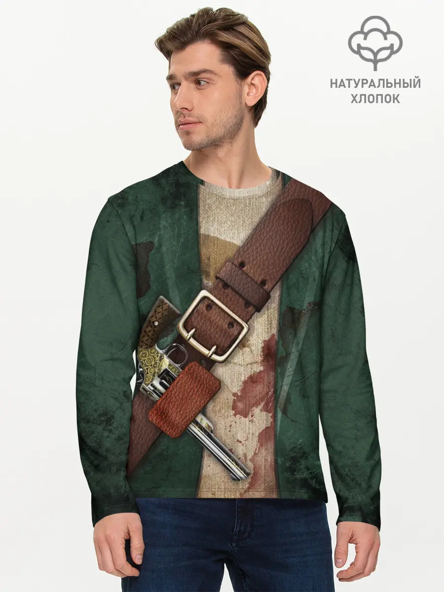 Мужской лонгслив базовый / Пират (P007_P004ooo1917855, P004ooo1917855)