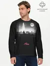 Мужской лонгслив базовый / Miami Black (P007_P004ooo1921683, P004ooo1921683)