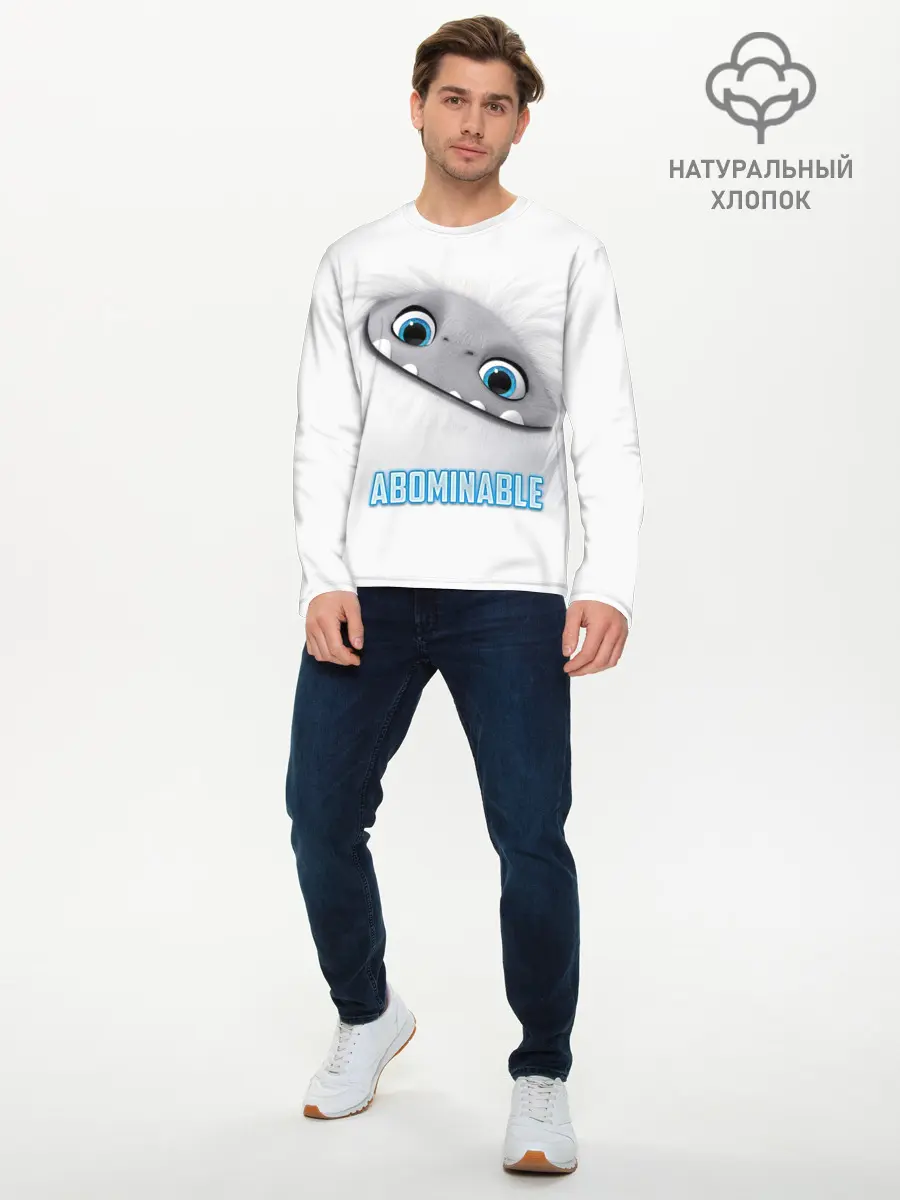 Мужской лонгслив базовый / ABOMINABLE (P007_P004ooo1924749, P004ooo1924749)