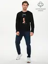 Мужской лонгслив базовый / 2Pac (P007_P004ooo1925969, P004ooo1925969)