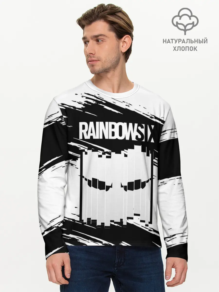 Мужской лонгслив базовый / Rainbow Six | Siege. (P007_P004ooo1926199, P004ooo1926199)