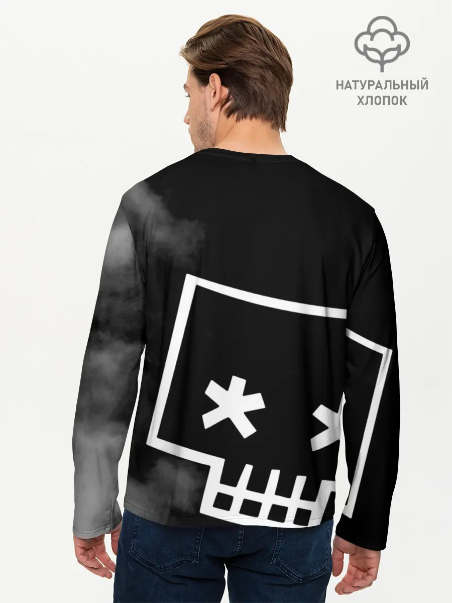 Мужской лонгслив базовый / Noize MC (P007_P004ooo1931651, P004ooo1931651)