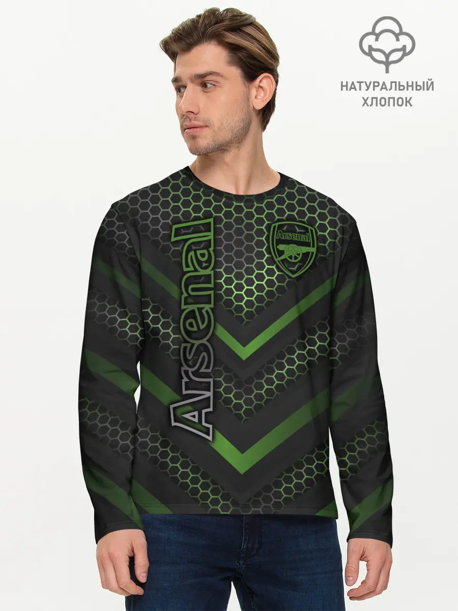 Мужской лонгслив базовый / Arsenal F.C. (P007_P004ooo1936141, P004ooo1936141)