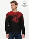 Мужской лонгслив базовый / American Horror Story (P007_P004ooo1938321, P004ooo1938321)