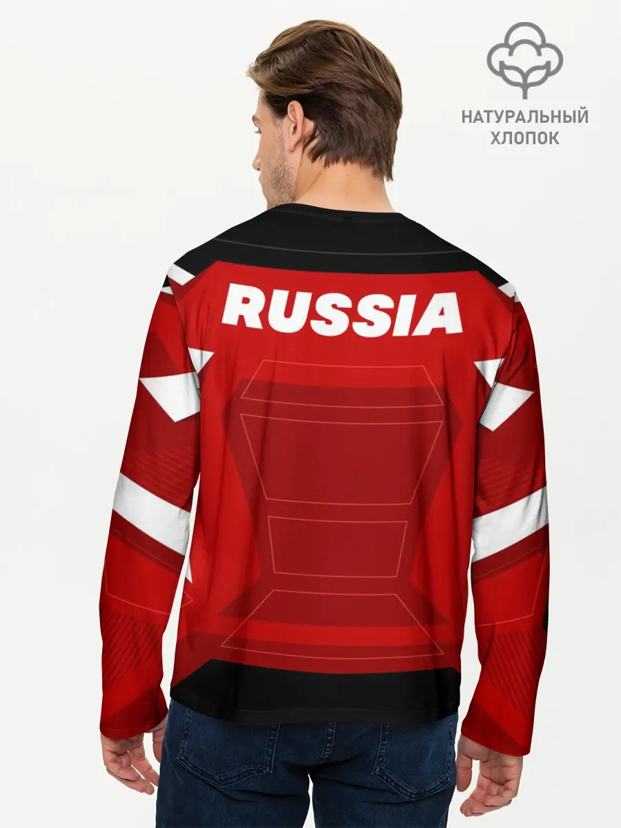Мужской лонгслив базовый / Red Machine (P007_P004ooo1938351, P004ooo1938351)