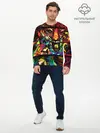Мужской лонгслив базовый / HOTLINE MIAMI (P007_P004ooo1941025, P004ooo1941025)