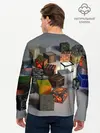 Мужской лонгслив базовый / MINECRAFT BLOX (P007_P004ooo1942199, P004ooo1942199)