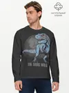 Мужской лонгслив базовый / T Rex (P007_P004ooo1939343, P004ooo1939343)