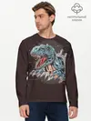 Мужской лонгслив базовый / T-Rex (P007_P004ooo1939333, P004ooo1939333)