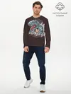 Мужской лонгслив базовый / T-Rex (P007_P004ooo1939333, P004ooo1939333)