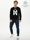 Мужской лонгслив базовый / X (P007_P004ooo1940771, P004ooo1940771)