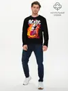 Мужской лонгслив базовый / AC/DC (P007_P004ooo1943311, P004ooo1943311)