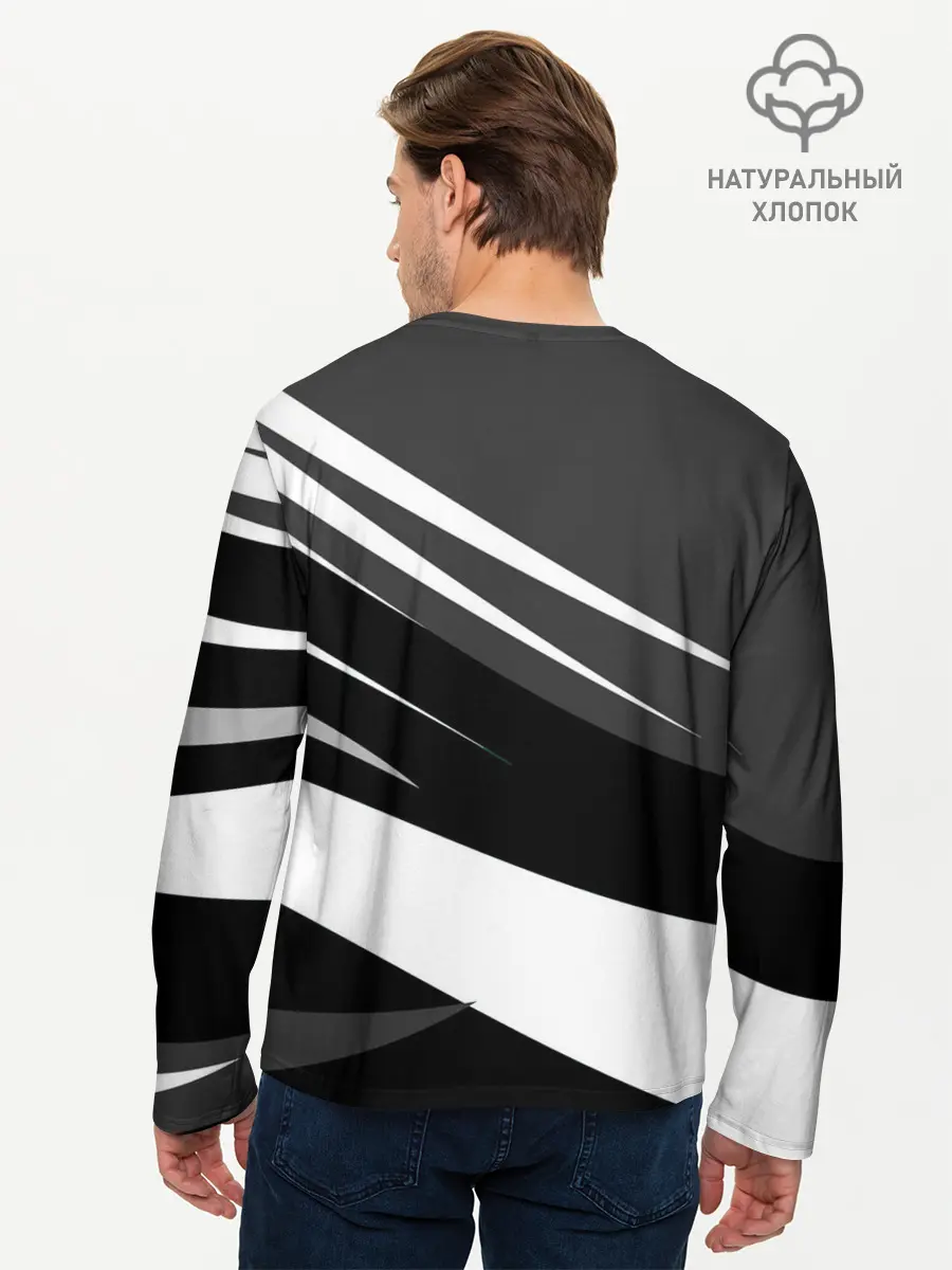 Мужской лонгслив базовый / Juventus (P007_P004ooo1943959, P004ooo1943959)