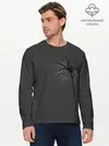 Мужской лонгслив базовый / Паук (P007_P004ooo1944055, P004ooo1944055)